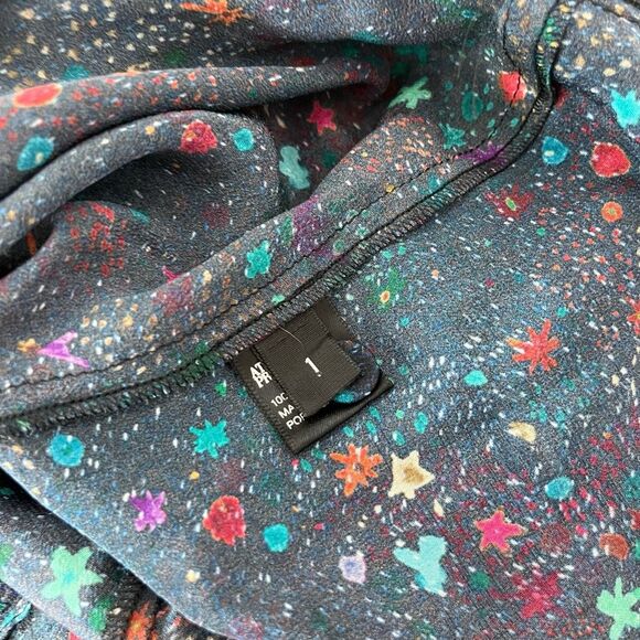 Athena Procopiou Multicolored Sleeveless Button Up Romper Women's Size 1 Small - Picture 6 of 8
